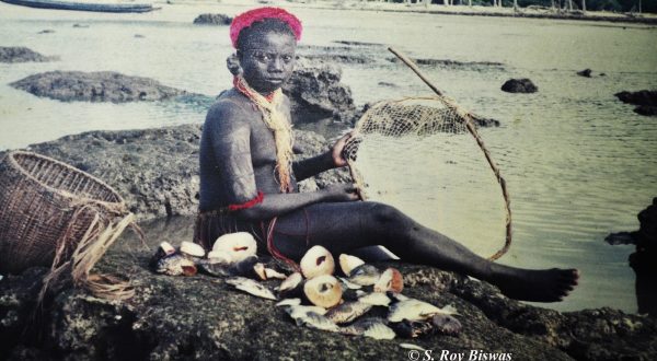 Jarwa Girl ,Jarwa Tribe, Andaman and Nicobar Island