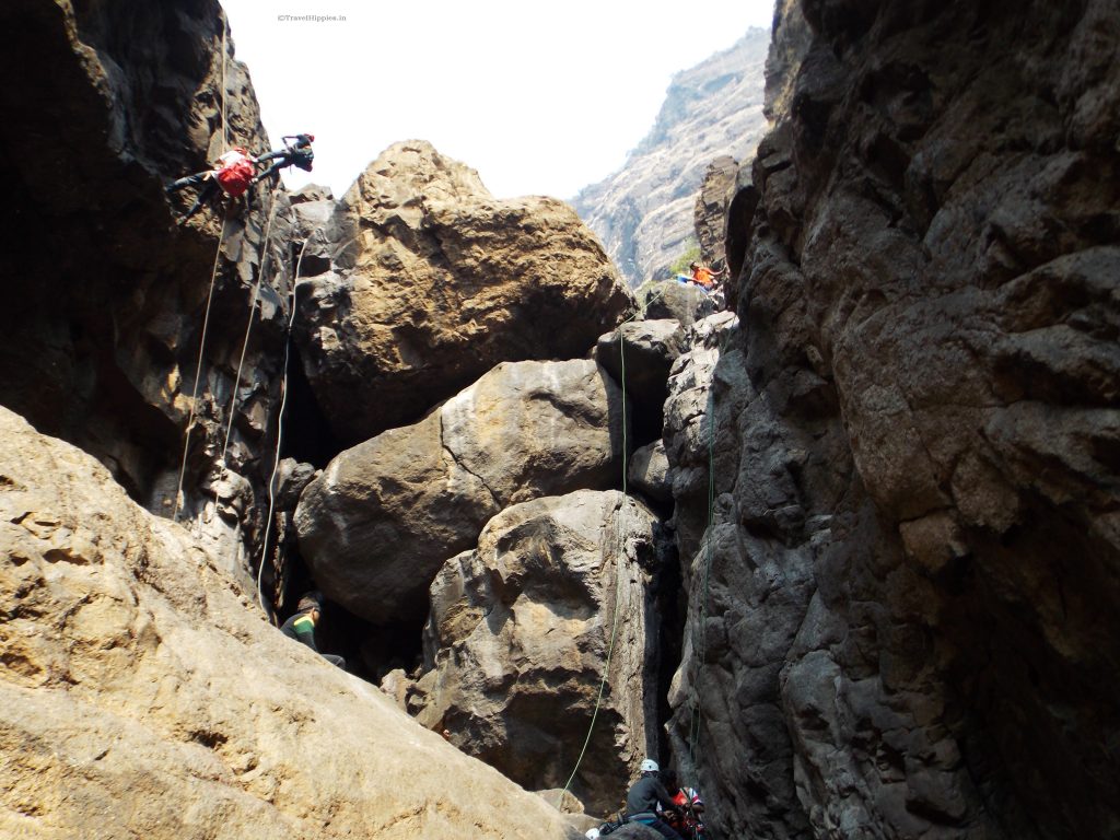 sandhan Valley Trekking and rappelling