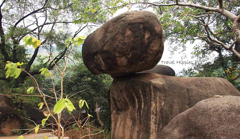 Balancing Rock at Madan Mahal Jabalpur