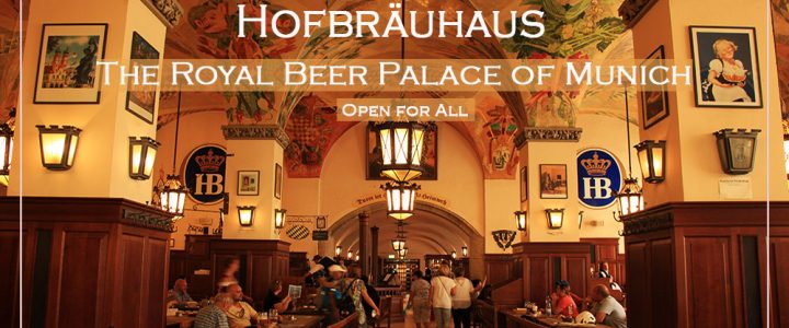 Hofbrauhaus a Beer Palace in Munich