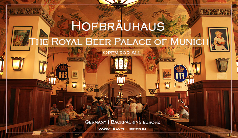 Hofbrauhaus a Beer Palace in Munich