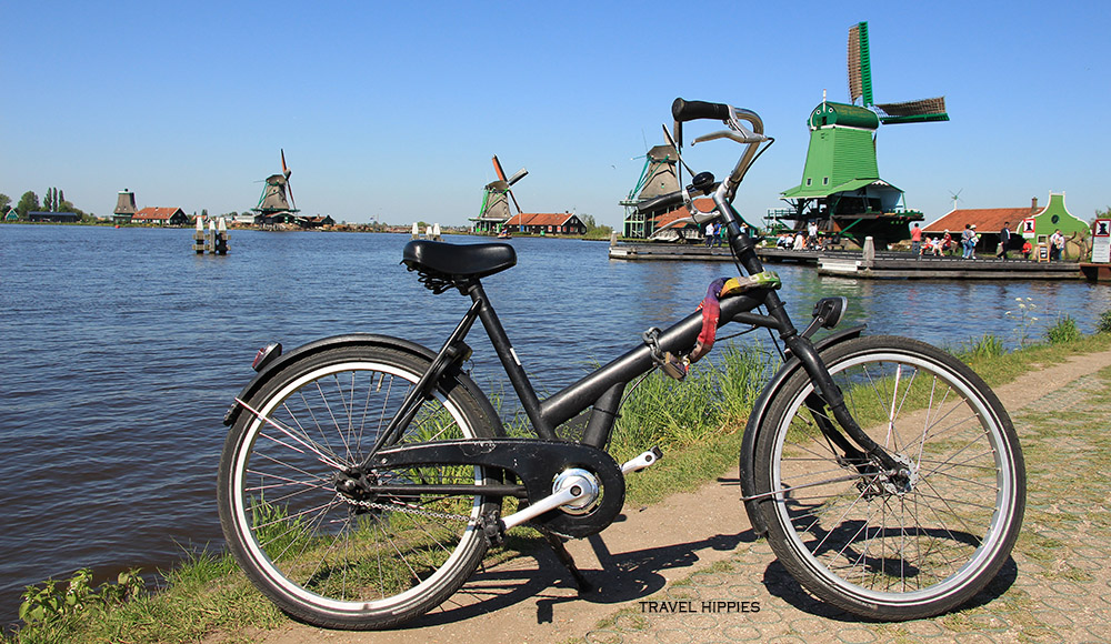 Cycling in Amsterdam