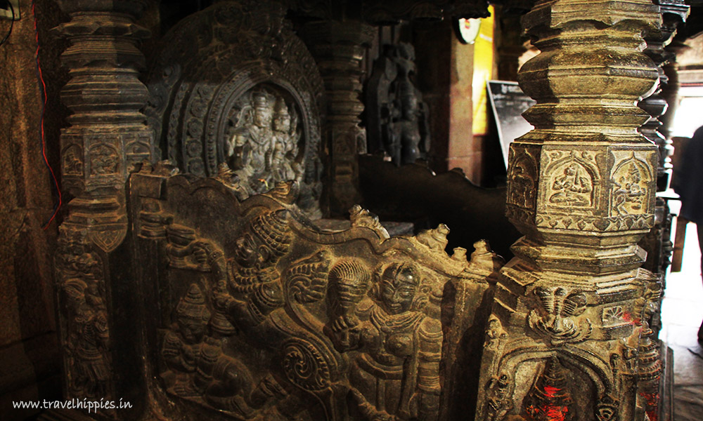 Triloka inside the Banavasi Temple