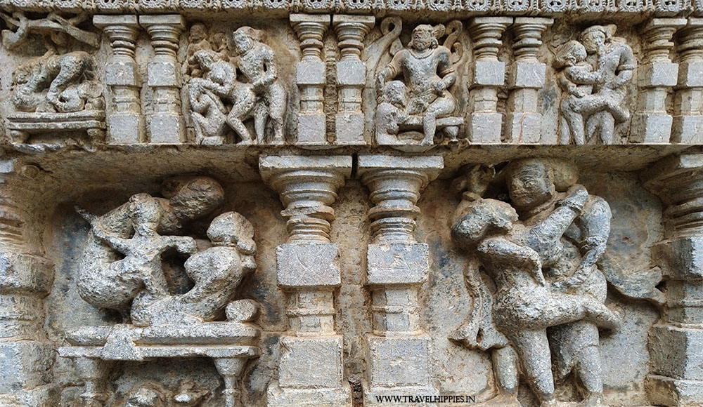 Chennakesava Somanathapura Temple Mysore - Kamasutra Carving