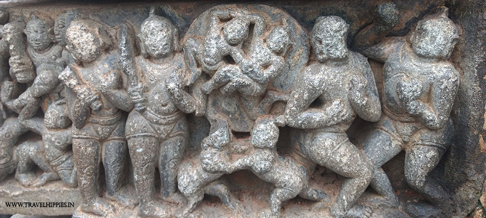 Chennakesava Temple Somanathapura - Krishna Balarama Carving