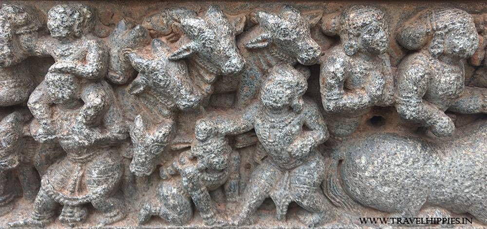 Chenakeshava Temple Somanathapura - Krishna as a Shepherd