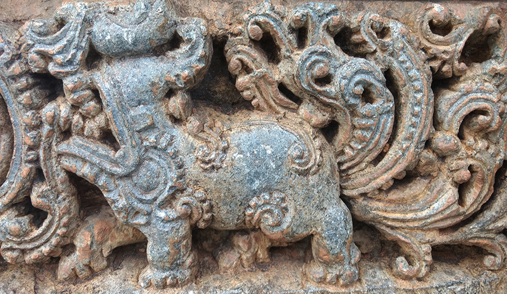 Somanathapura Temple Mysore - Makara Carving
