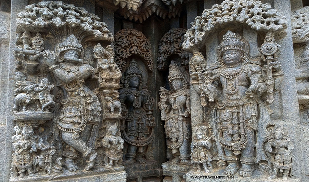 Somnathpur Temple from Bangalore - Carving of Keshava