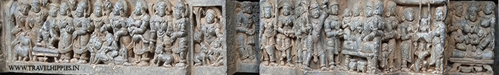 Chennakesava Temple of Somanathapura - Krishna Story Carvings