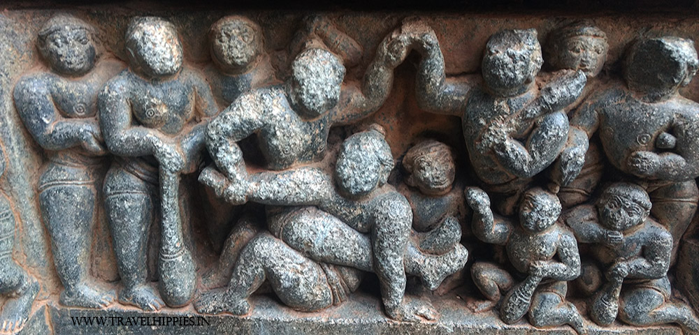 Chennakesava Temple of Somanathapura - Kushti Scene