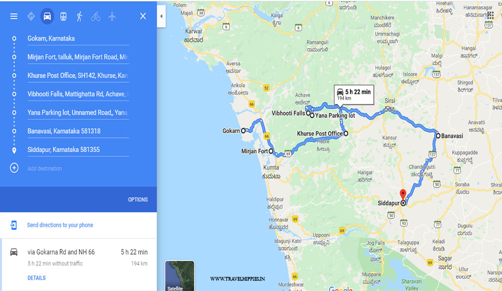 Gokarna to Yana Caves and Vibhuti Falls