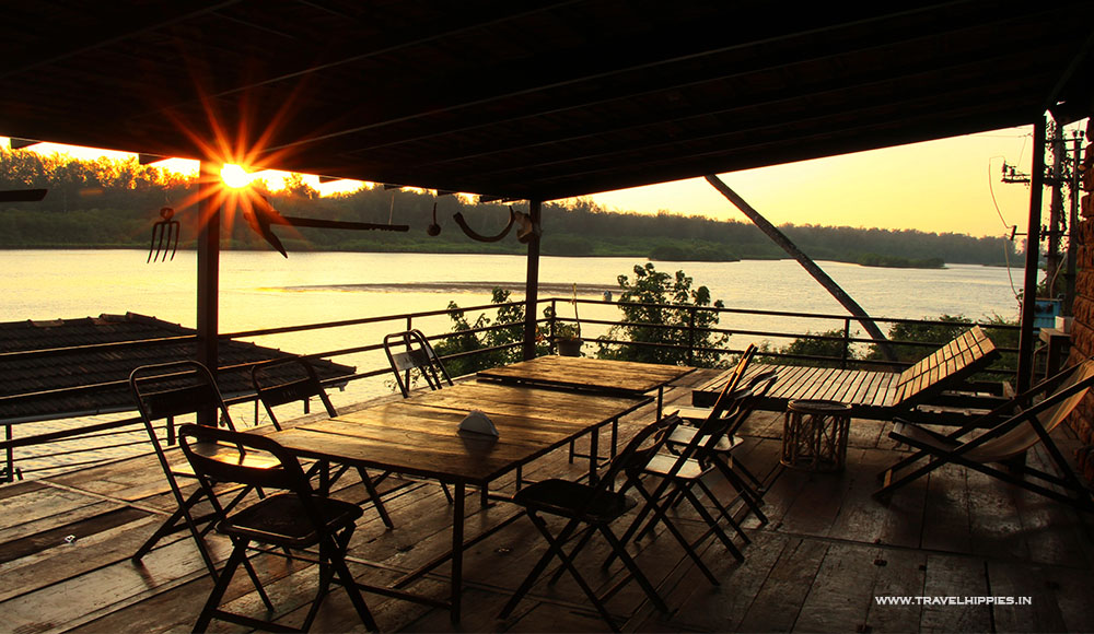 View from Ocean Deck Beach Homestay Karwar